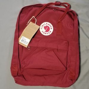 Fjallraven Kanken Backpack Ox Red 16L Classic